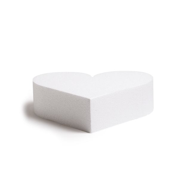 Cake Dummy Heart - 7.5cm High / 25cm